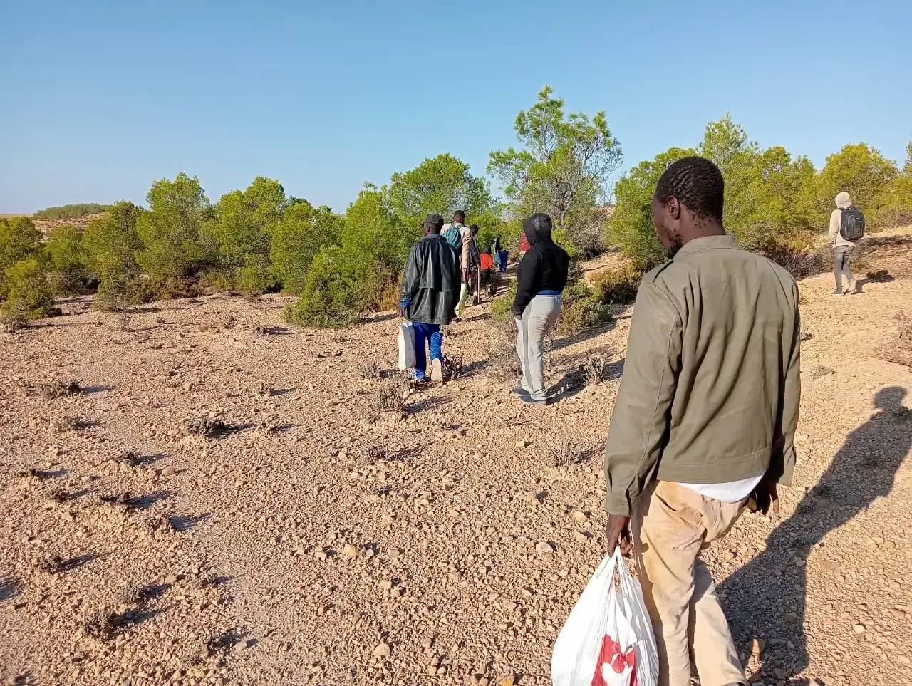 Abandonos en el desierto